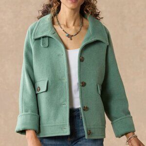 Glennon Coat, S, NWT, Jade  color